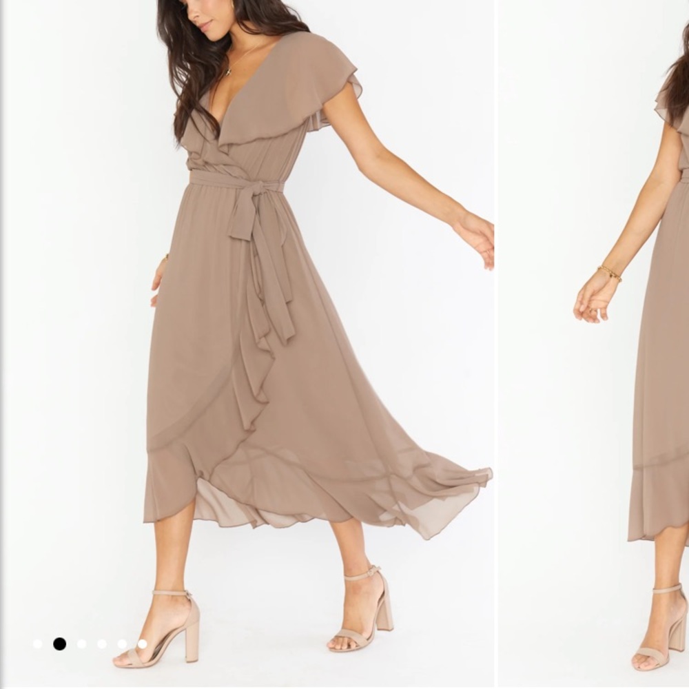 Show Me Your Mumu Jess dress in Dune. Size XS/2
